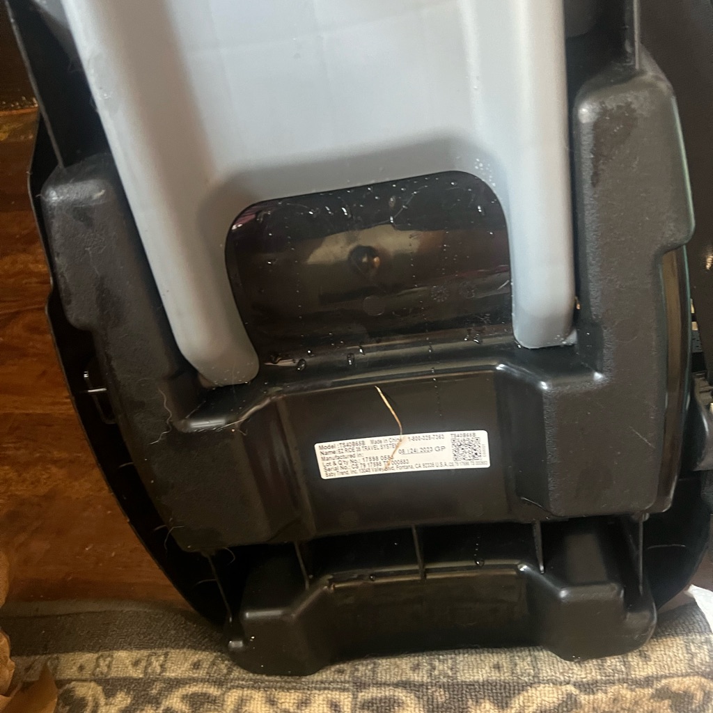 Kids Black And Gray Car Seat